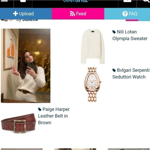 New Nili Lotan | Olympia Silk and Cashmere Sweater in Ivory - Picture 6 of 6